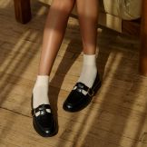 Elaina T-strap Buckle Loafer