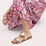 Hellen Braided Slide Sandal