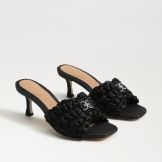 Paisley Kitten Heel Mule