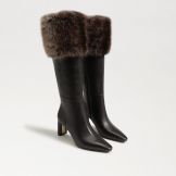 Sylvia Cozy Fur Cuff Knee High Boot
